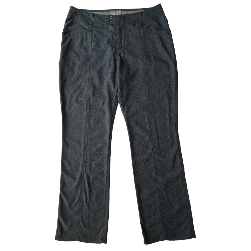 Royal Robbins Womens 10 Hiking Pants Gray Outdoor Travel Performance Gropcore